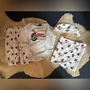 Harley Davidson baby set